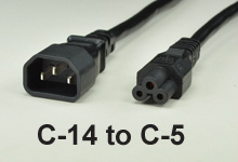 C-14 to C-5 Power Cords