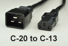 C-20 to C-13 Power Cords